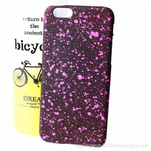 PC Cases, for iPhone 6, with Snowflake Spots